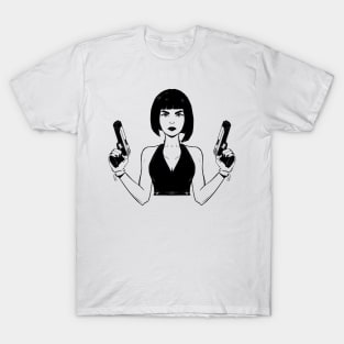 Girl with guns T-Shirt